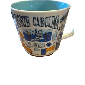 Starbucks You Are Here Collection Coffee Tea Mug 14oz Charlotte North Carolina